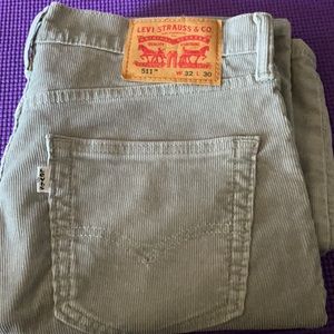 Levi’s suede jeans
